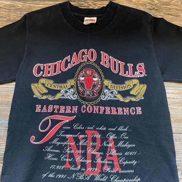 Vintage Chicago bulls t shirt Championship 1996 Shirt XS/S - Picture 3 of 5